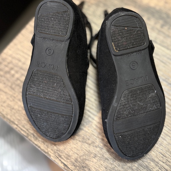 The Children's Place Toddler Girls Buckle Wrap Ballet Flats-Toddler Size 5 - Picture 8 of 8